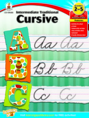 cover image of Intermediate Traditional Cursive, Grades 2 - 5